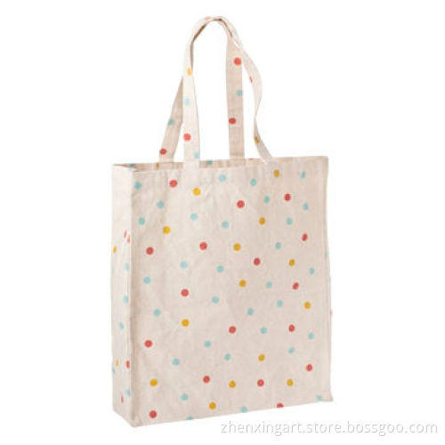 Canvas beach bag washable and reusable